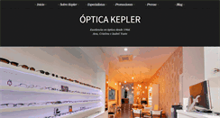 Desktop Screenshot of opticakepler.com